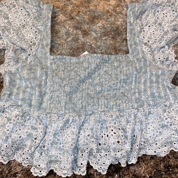 🌼 AE babydoll cropped tank top 🌼 - Picture 4 of 5